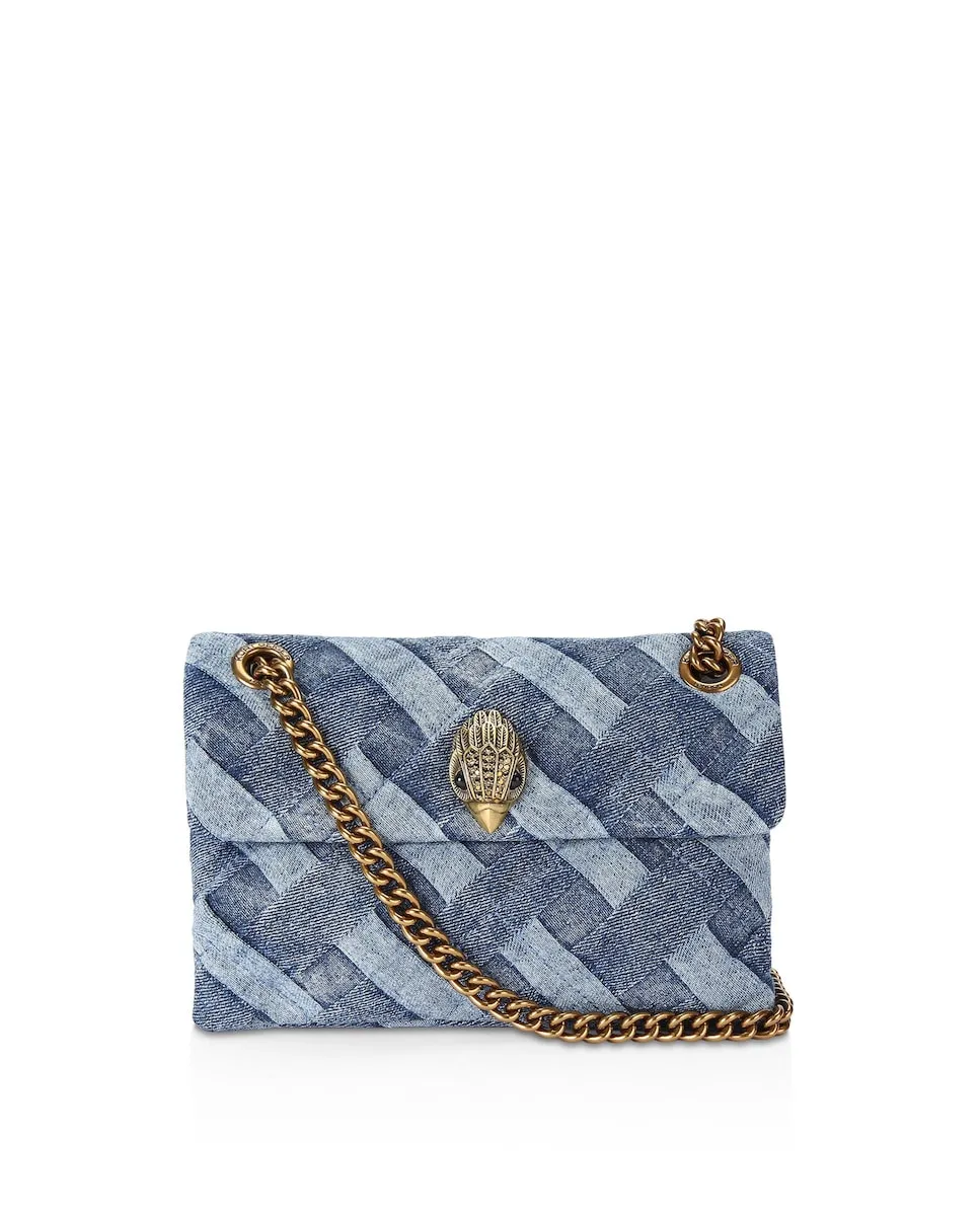 

Мини-сумка для женщин с цепочным ремнем Kurt Geiger, синий