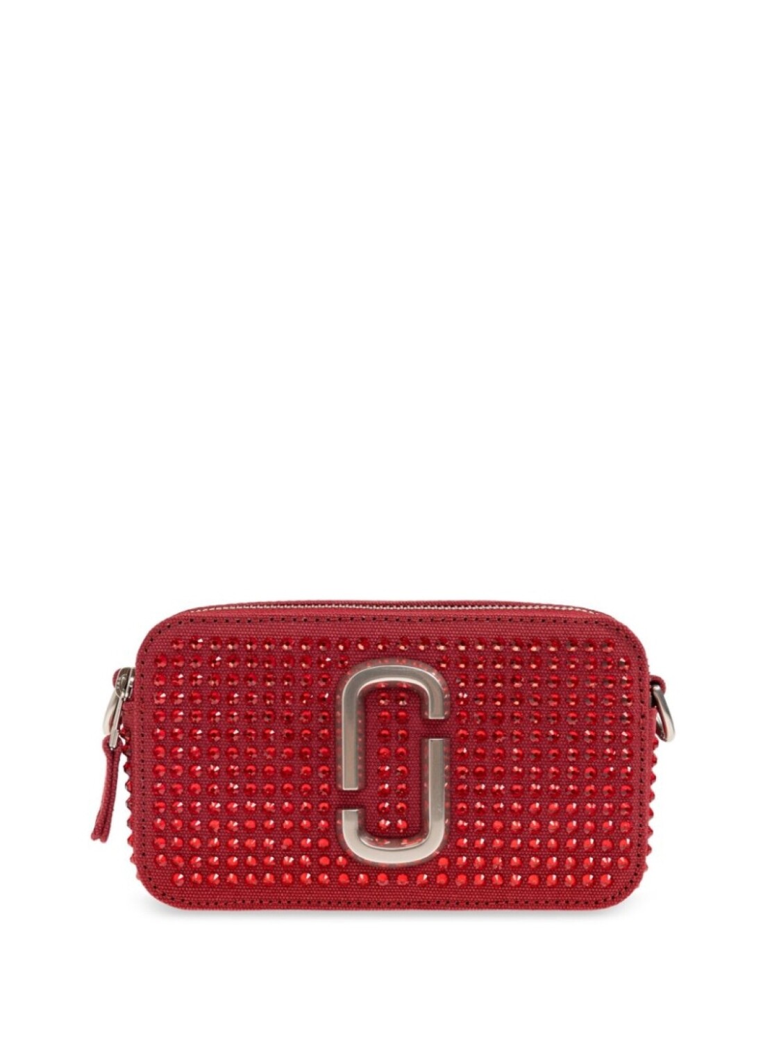 

Сумка через плечо Marc Jacobs The Crystal Canvas Snapshot, красный