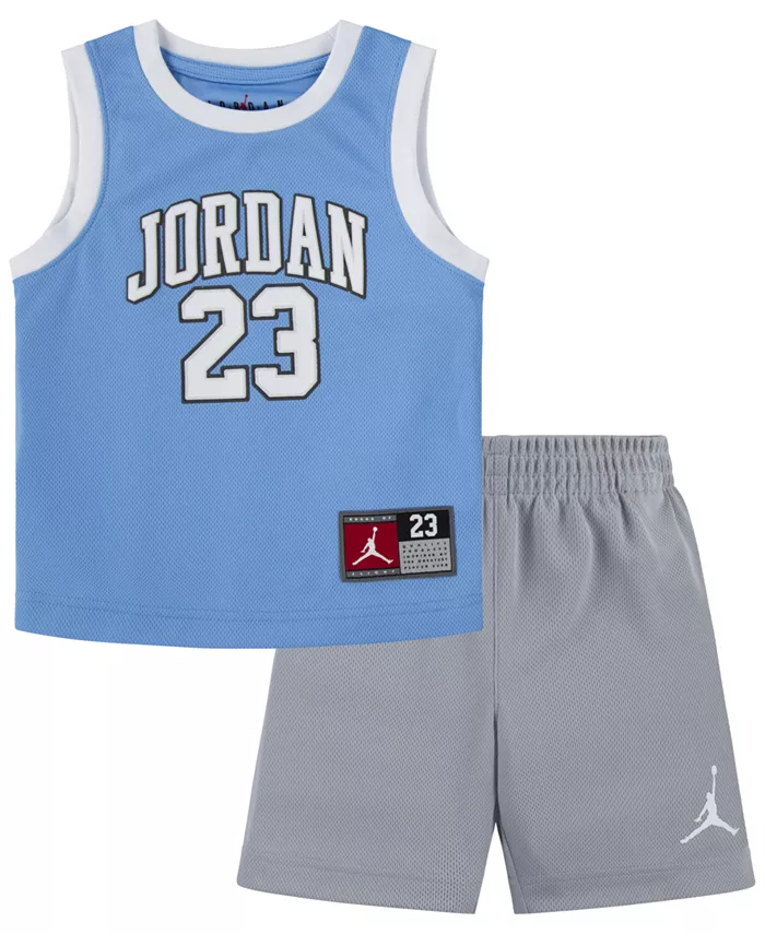 

Детский комплект из 2 предметов Toddler Boys 23 Jersey Jordan, серый