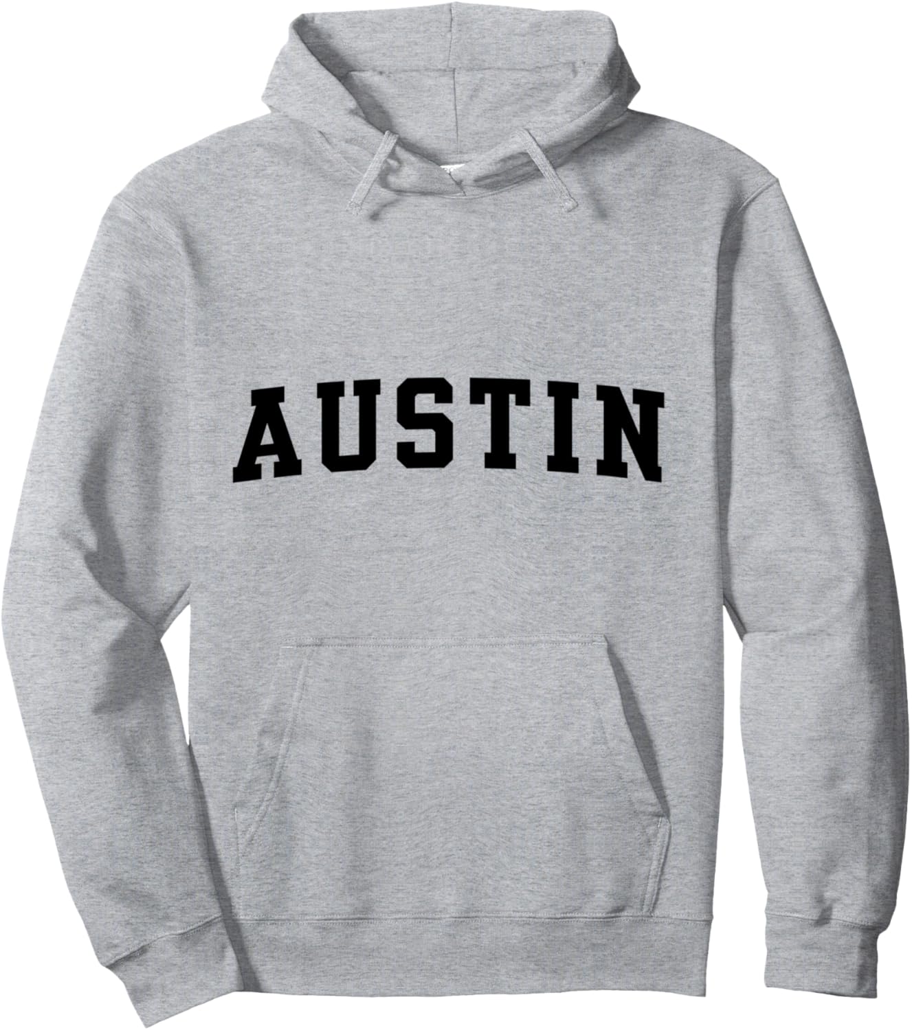 

Классическая толстовка из Остина, штат Техас Austin Apparel Co, серый