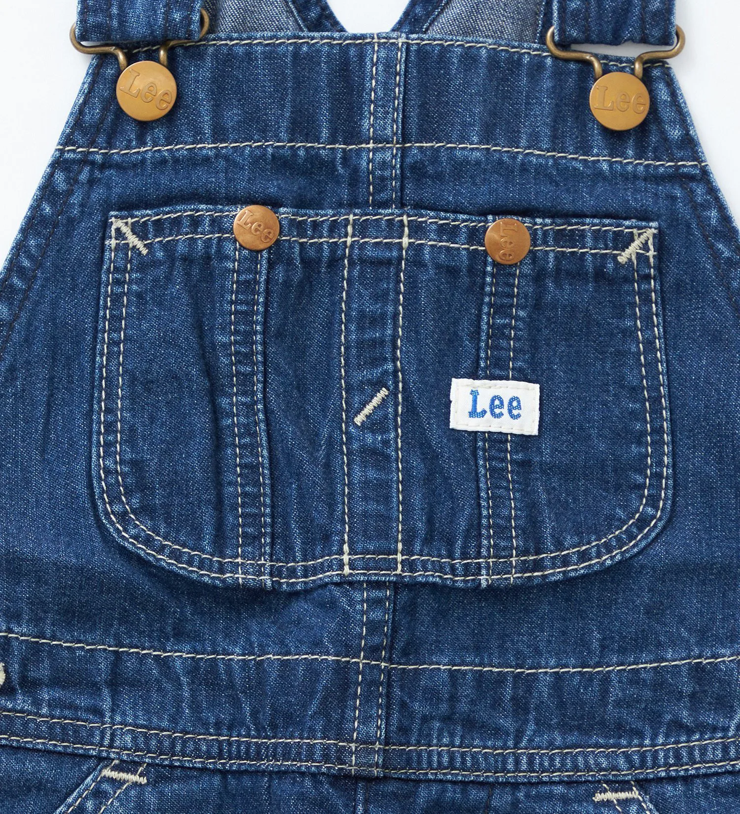 Детский комбинезон (80-100 см) - Высококачественный 100% хлопок. Lee, Medium blue — фото 3