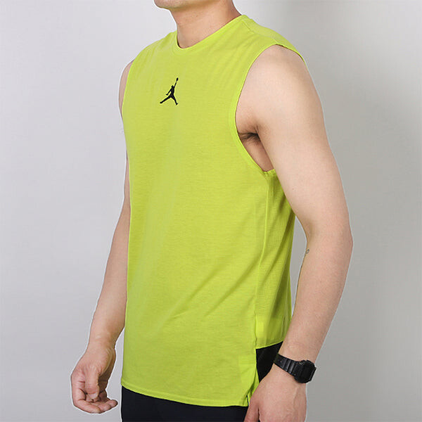 Майка Air Jordan Basketball Training Sports Sleeveless Vest Yellow, желтый — фото 3