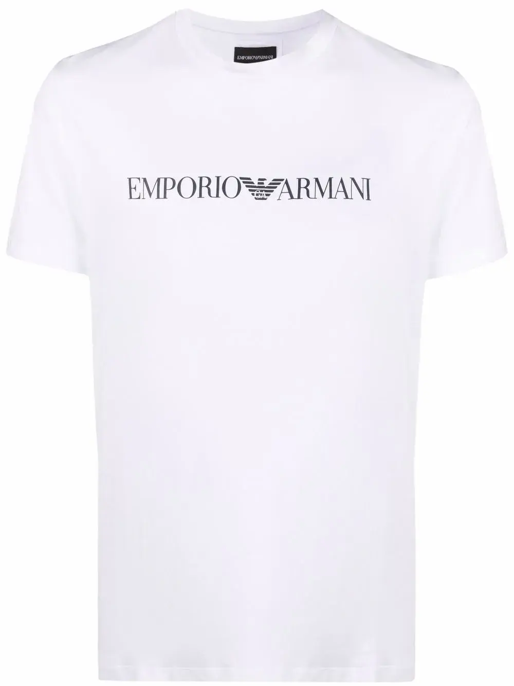 

Футболка с логотипом EMPORIO ARMANI, белый