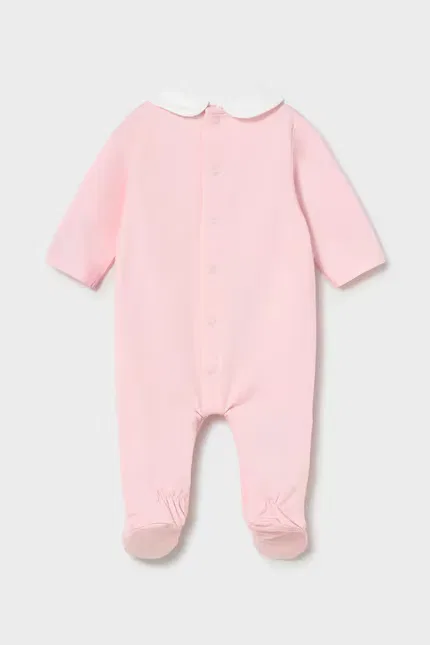 Комбинезон с длинным рукавом Mayoral Newborn, розовый — фото 2