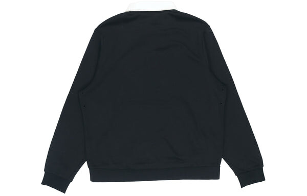 Толстовка Men's Nike SB Fleece Skateboard Knit Breathable Splicing Embroidered Autumn Black, мультиколор — фото 2