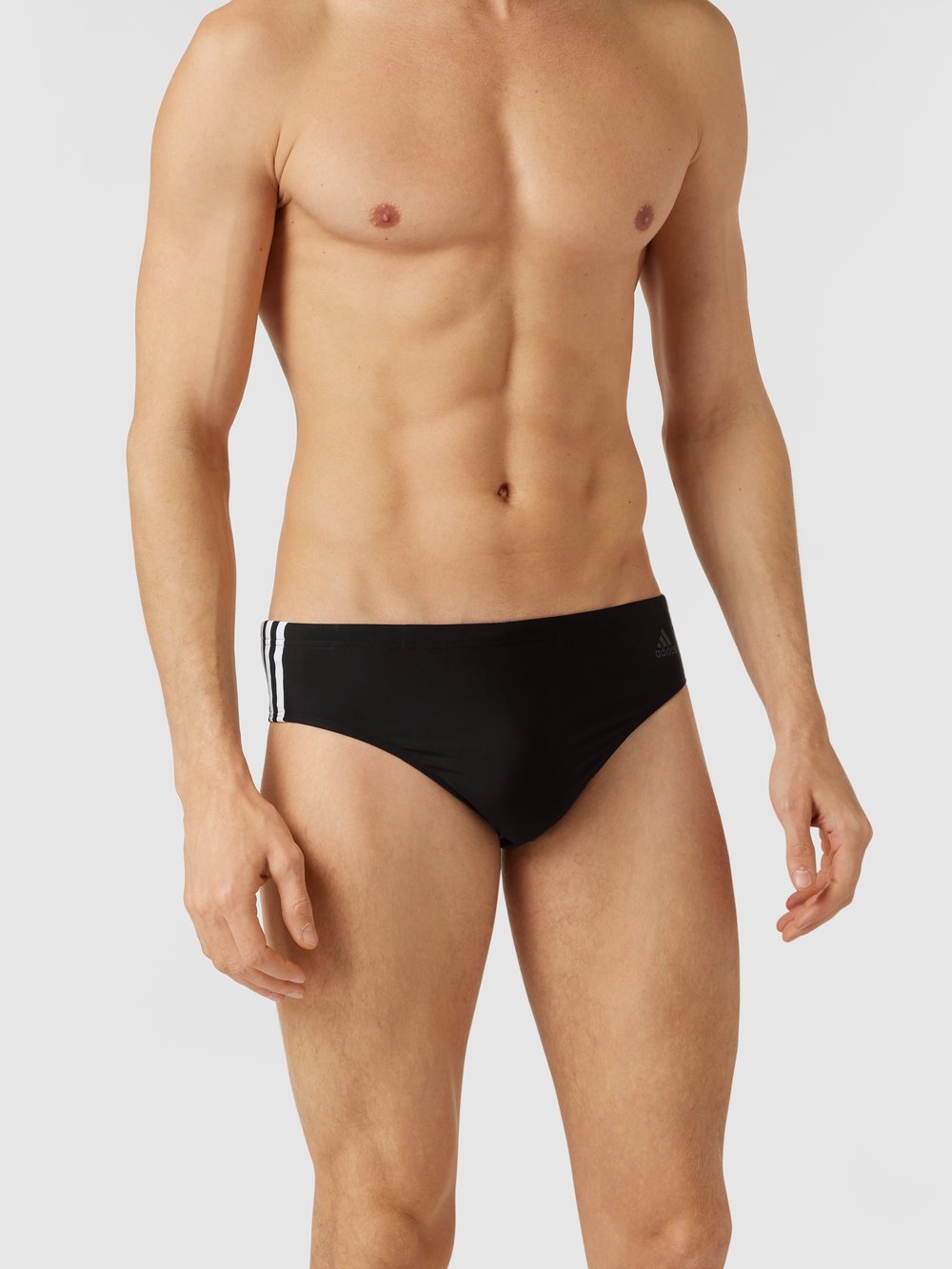 

Плавки с полосками-лейблами ADIDAS SPORTSWEAR, черный