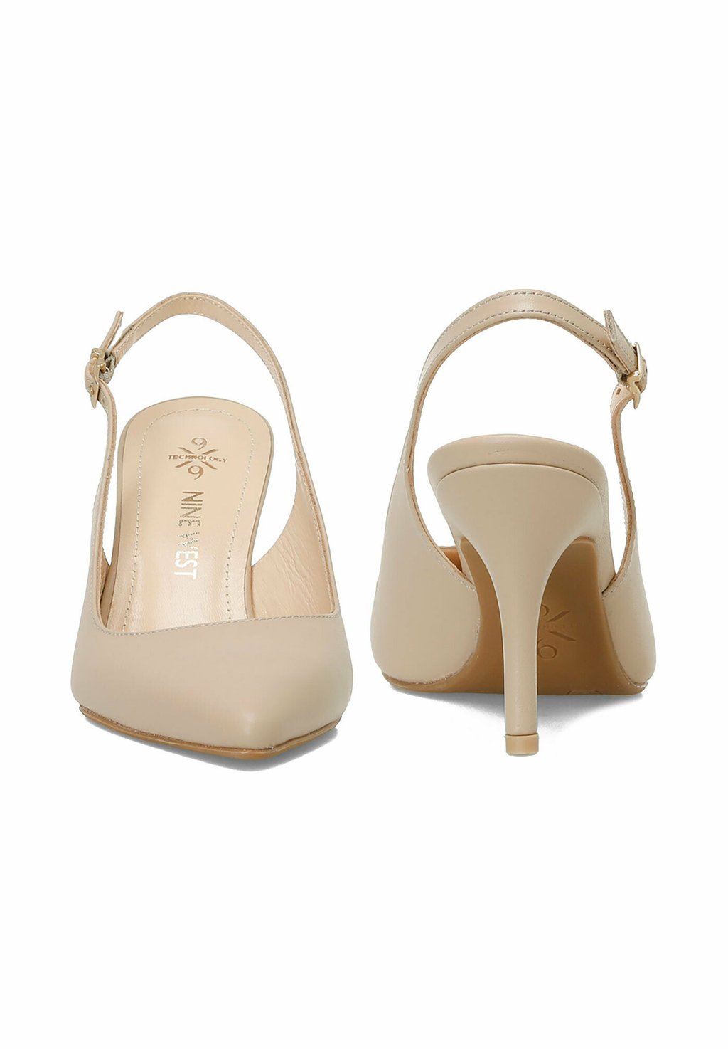 Классические туфли на каблуке TRADITIONAL COMFORT YENSI - High heels Nine West, цвет Nude — фото 4