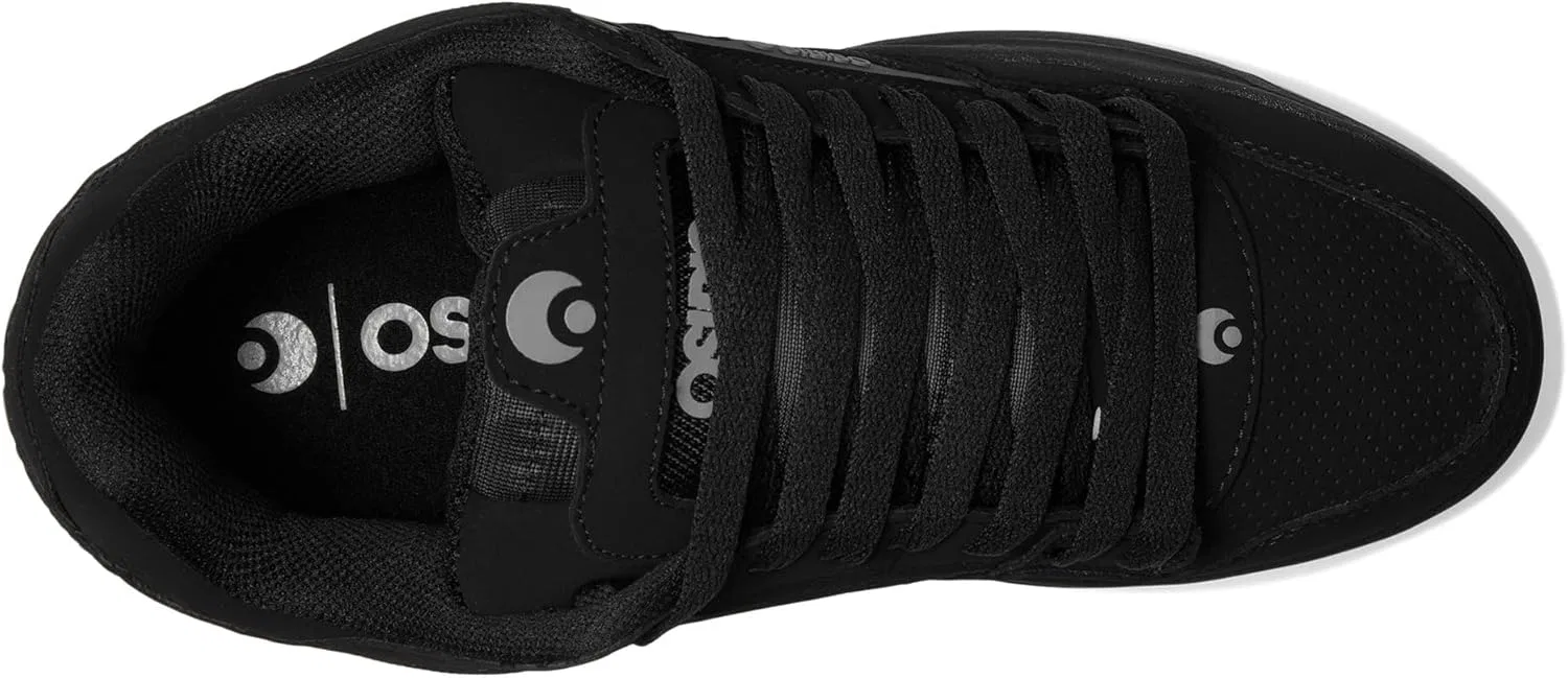Кроссовки для скейтбординга Osiris, цвет Black/Black/Grey — фото 2