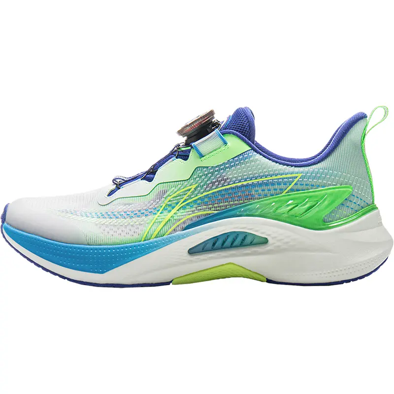 

LINING YOUNG Kunpeng 3 нескользящие износостойкие низкие детские беговые кроссовки стандартный белый