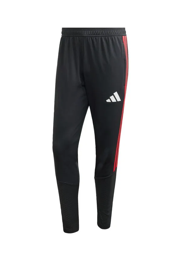 Спортивные штаны tiro 26 для соревнований Adidas Performance, Black/Semi Lucid Red — фото 4