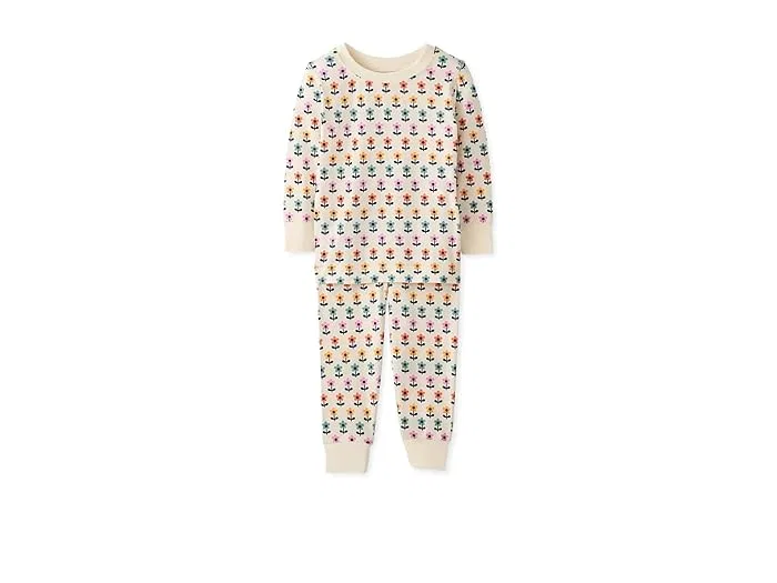 Пижама Long John из TENCEL Lyocell Mini Tulips, Hanna Andersson
