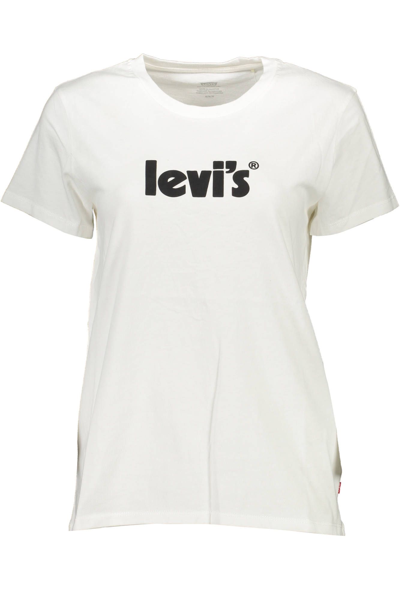 

Белая хлопковая женская футболка Levi´s