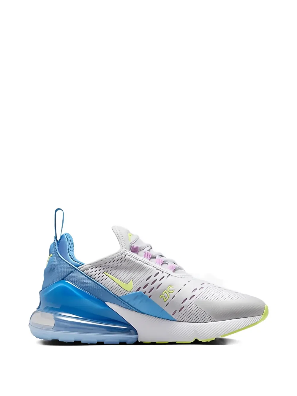 Кроссовки Air Max 270 с логотипом Nike Kids, белый — фото 2