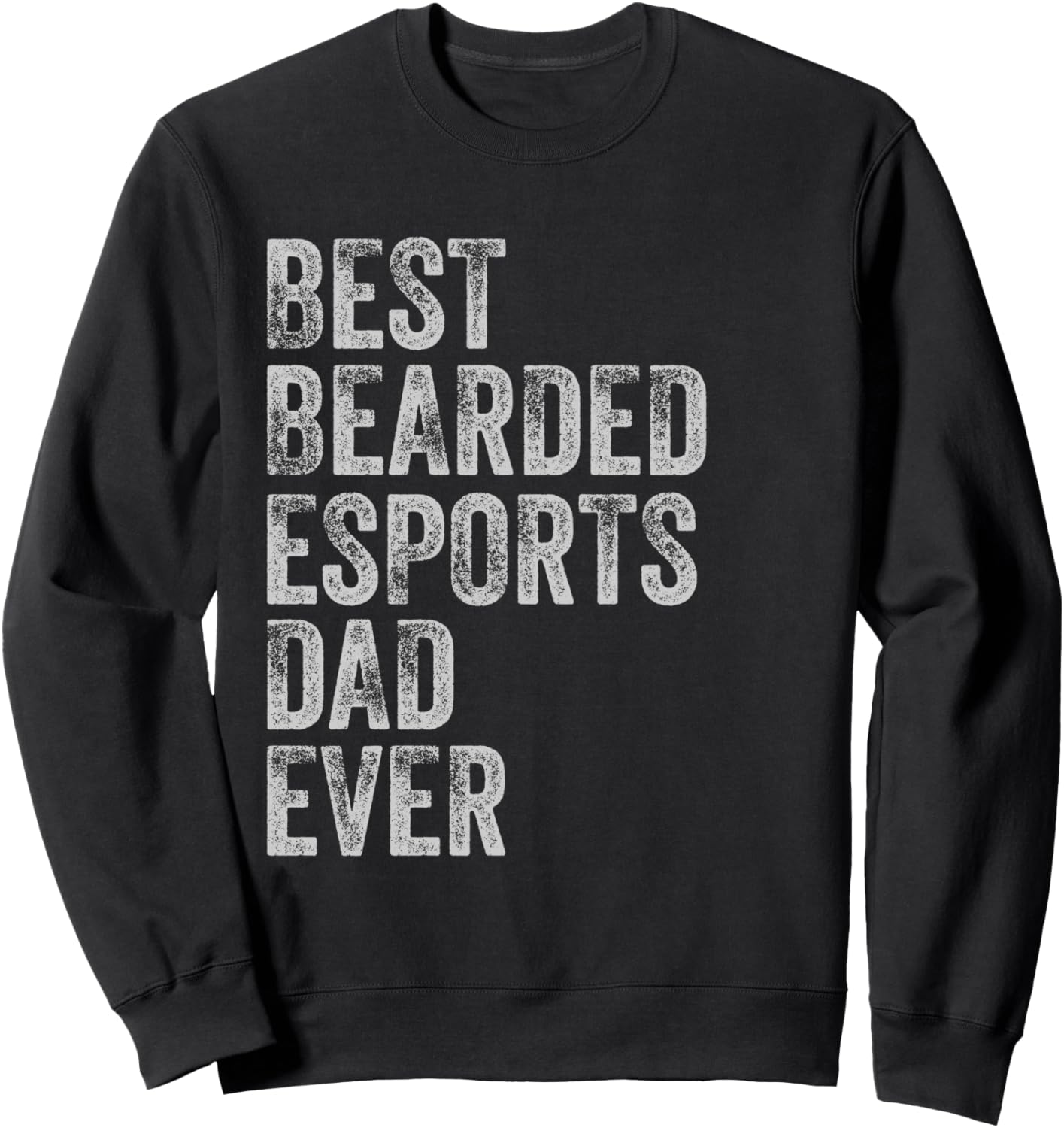 

Лучшая бородатая толстовка для папы-киберспортсмена ко Дню отца Best Bearded Dad Apparel, черный