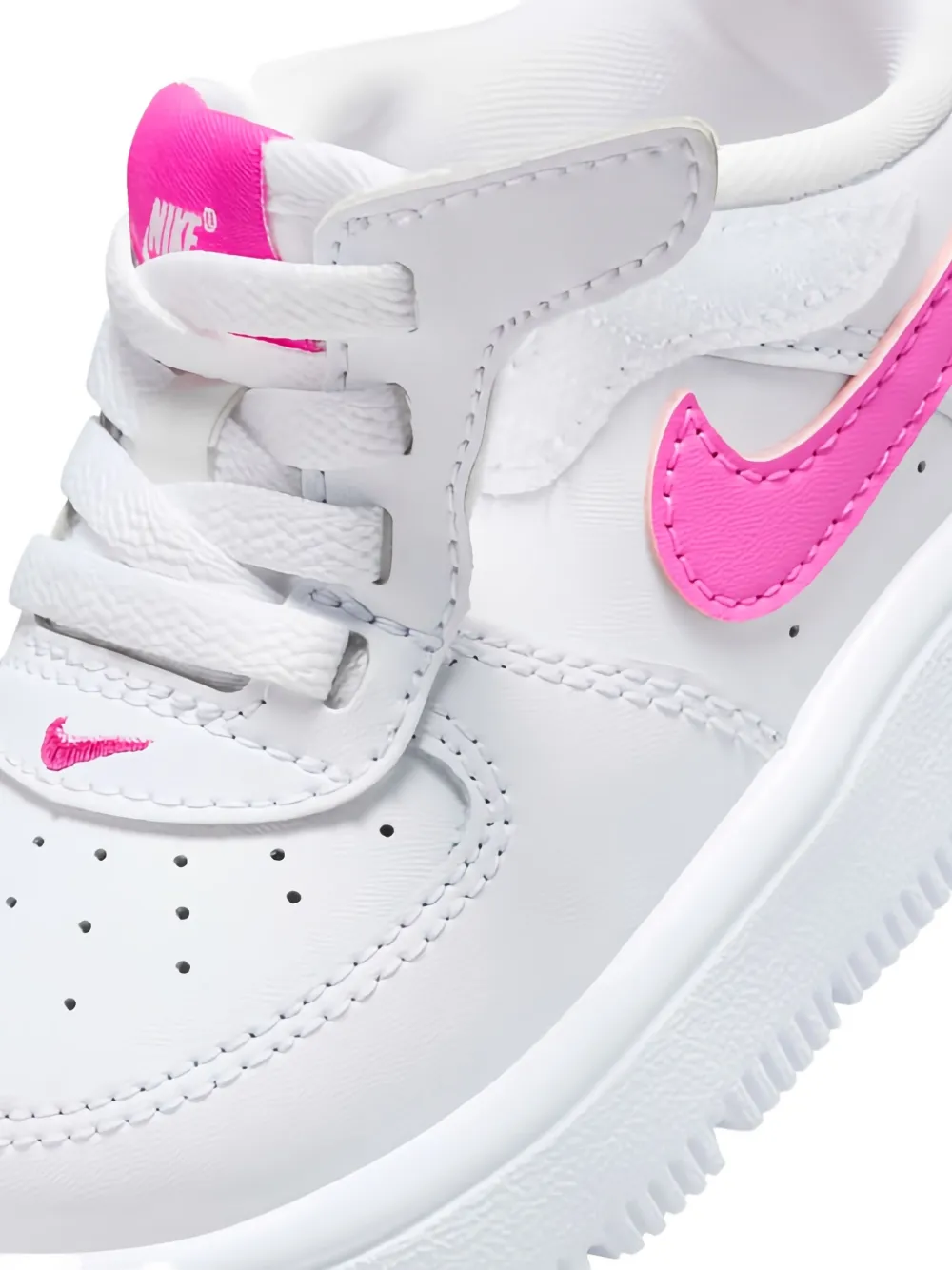 Кроссовки Air Force 1 Nike Kids, белый — фото 2