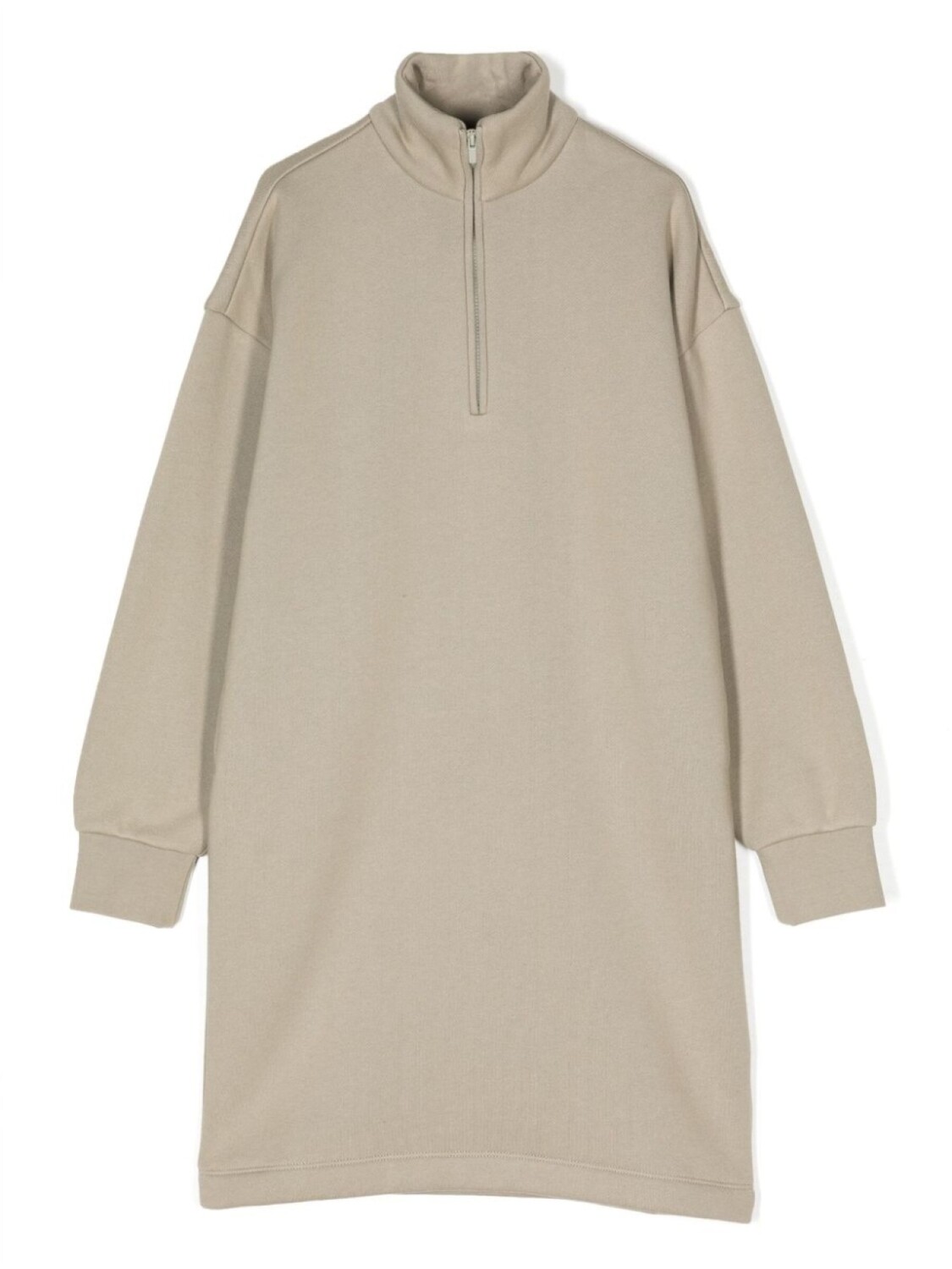

FEAR OF GOD ESSENTIALS KIDS платье с воротником на молнии и логотипом, зеленый