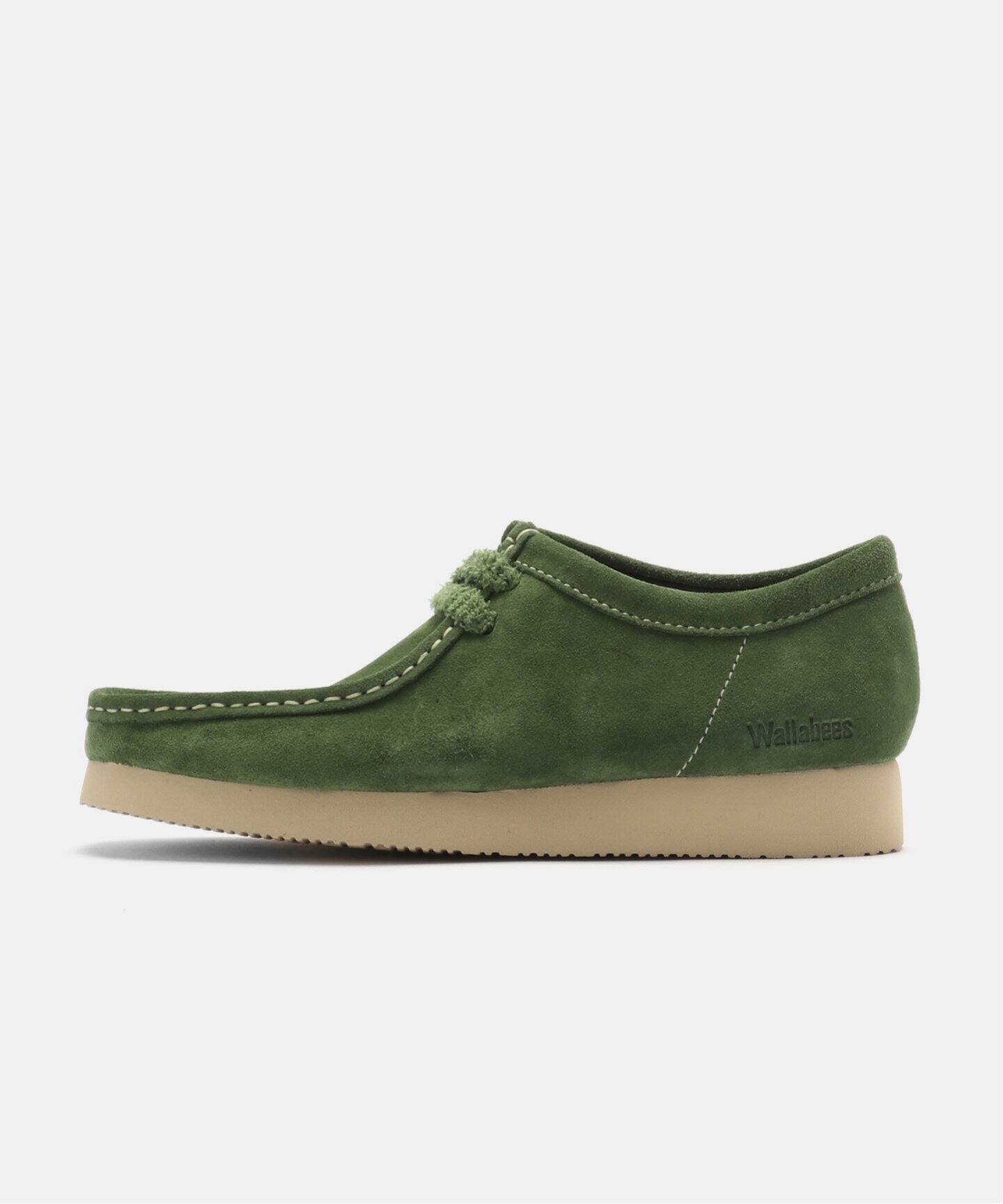 Сапоги Clarks Wallabee 2604 26182222 Herringbone, green