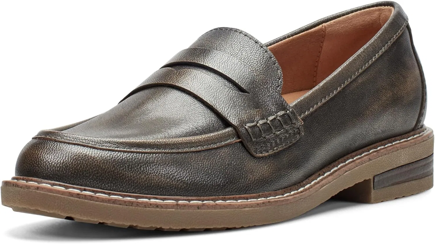 Женские туфли-лоферы Earth Javas College Shoes, Pewter 060