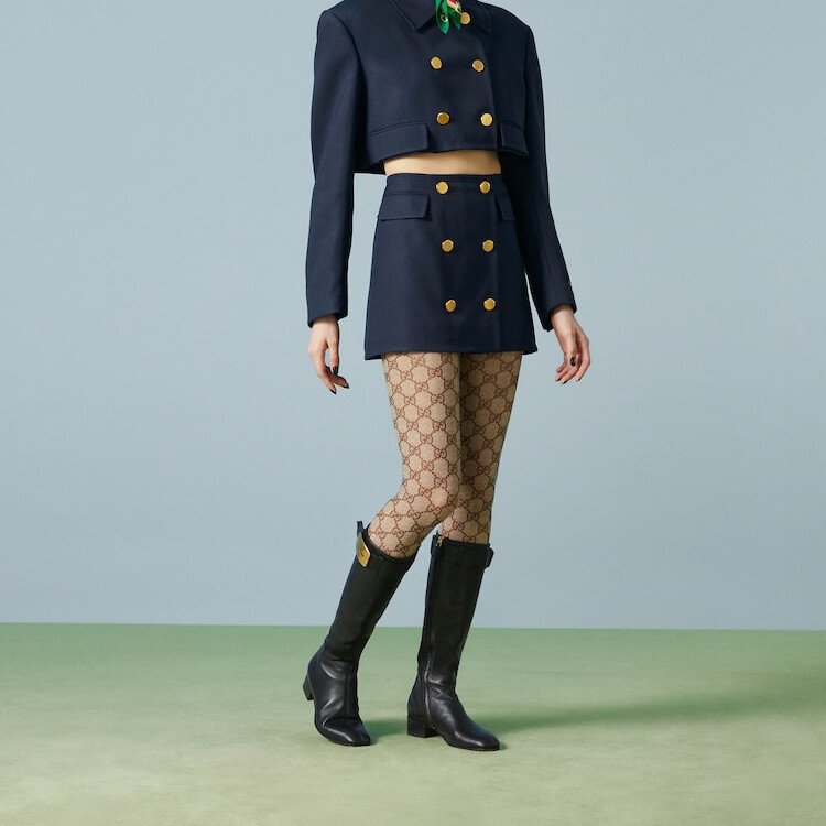 Юбка Gucci, синий — фото 3