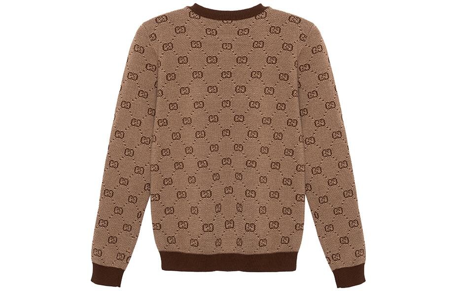 Детский свитер GUCCI, цвет Brown — фото 2