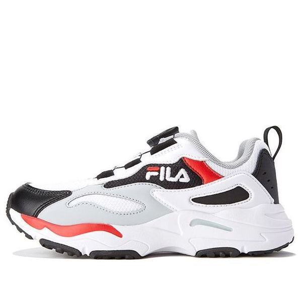 

Кроссовки classic sports shoes 'white red black' Fila, белый