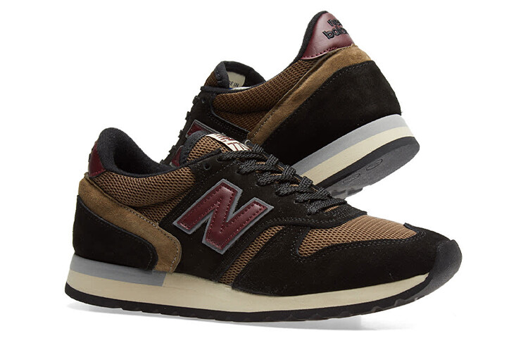 Кроссовки мужские NB 770 с низким верхом/коричневые New Balance — фото 4