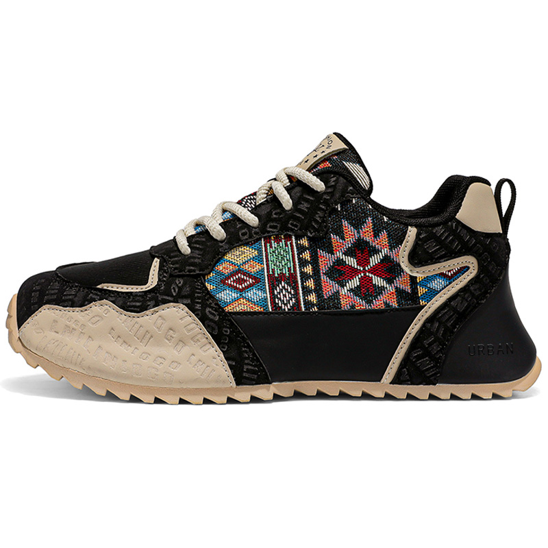 

Нескользящие износостойкие низкие повседневные туфли для мужчин URBAN AUTHENTIC, Black