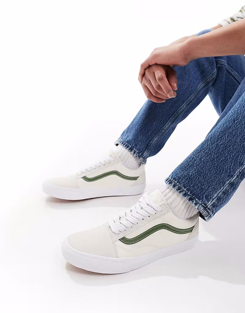 

Кроссовки Vans Old Skool зеленого цвета