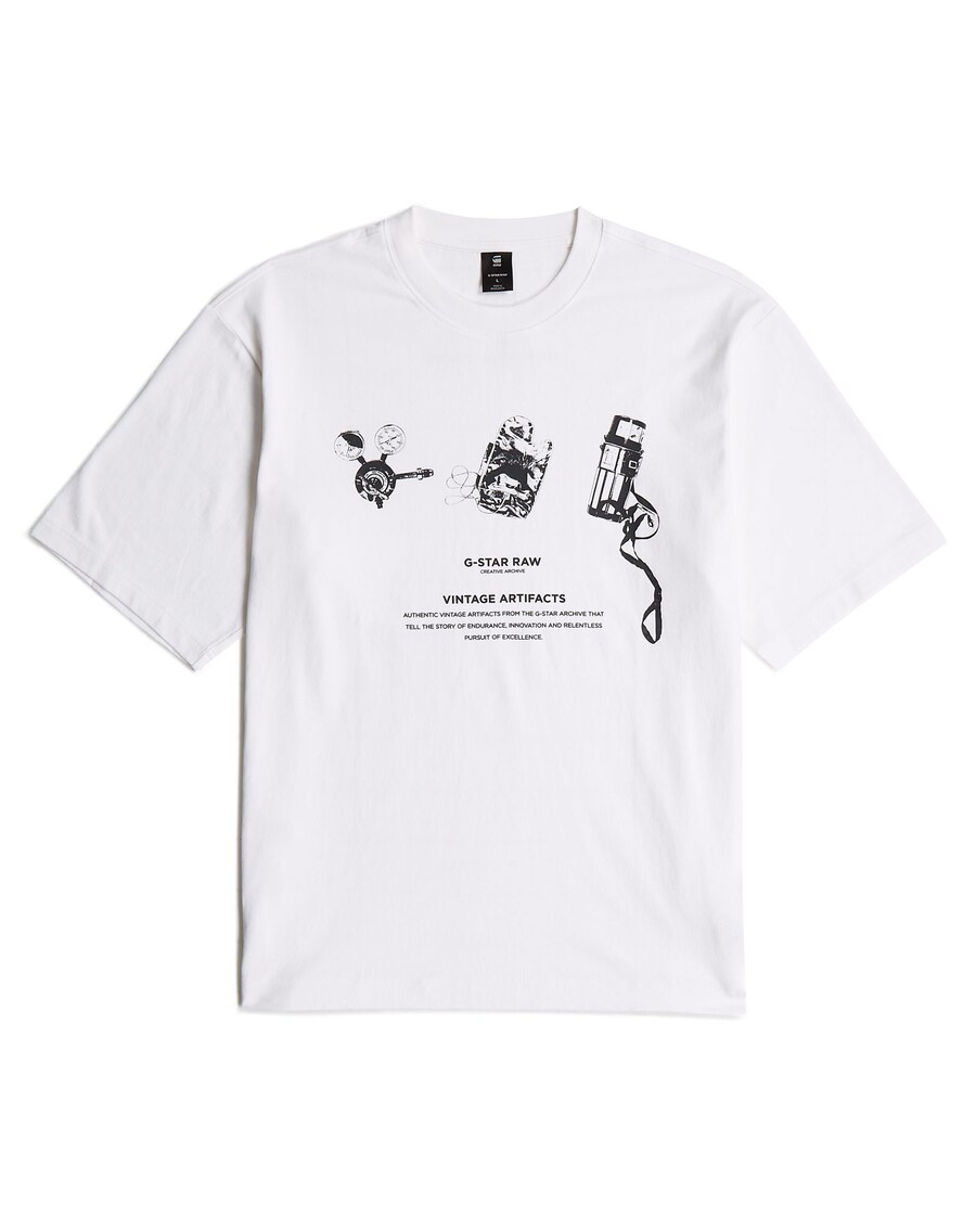 

Футболка G-STAR Boxy, White