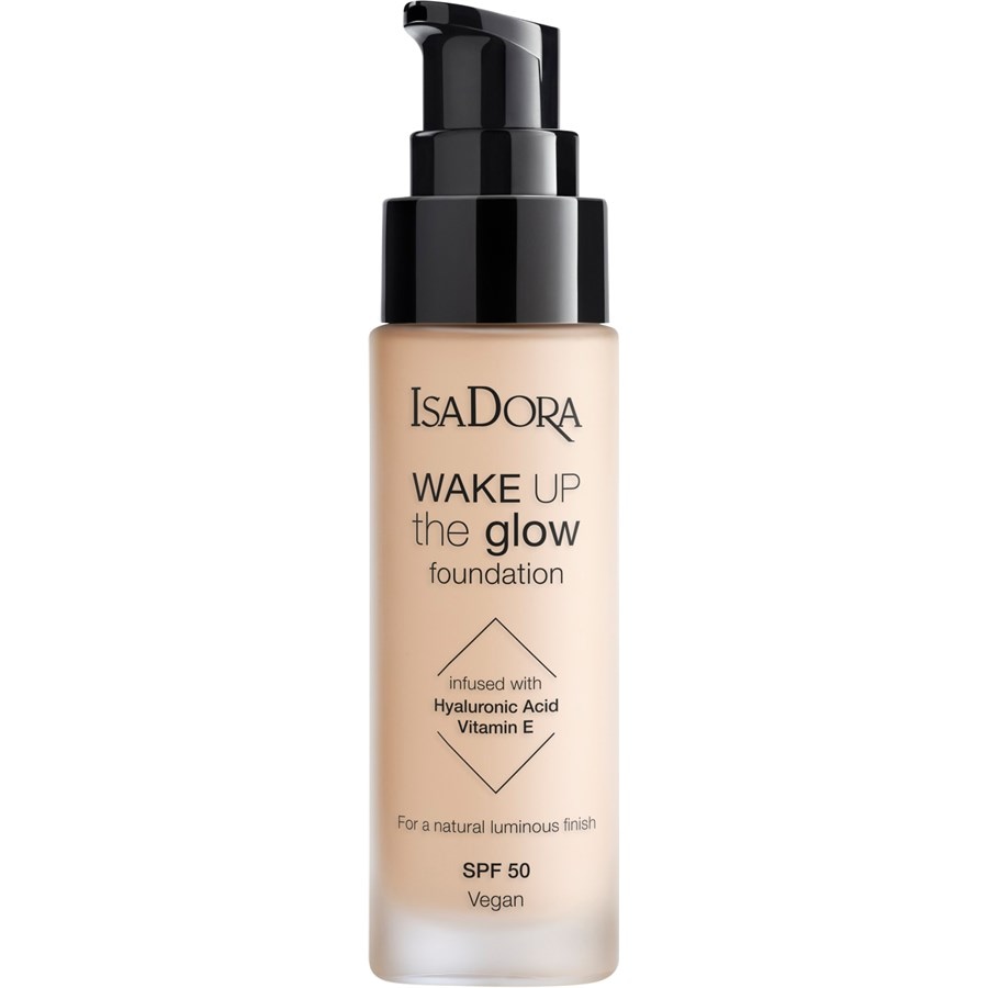 

Тональная основа Isadora Wake Up The Glow SPF50, 01N / 30 ml