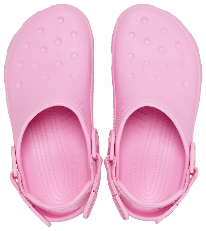 Классические нескользящие рабочие сабо Crocs, розовый — фото 2