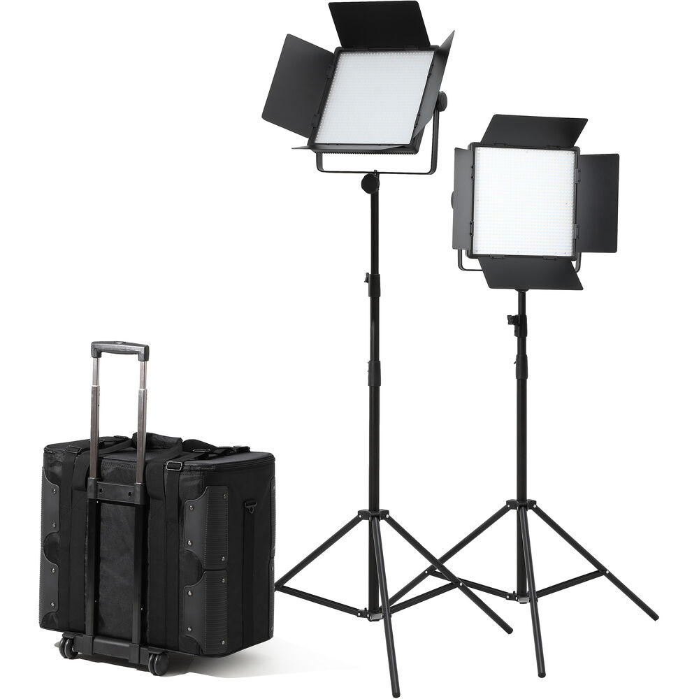 

Комплект Godox LED1000Bi II Bi-Color LED из 2 ламп со стойками