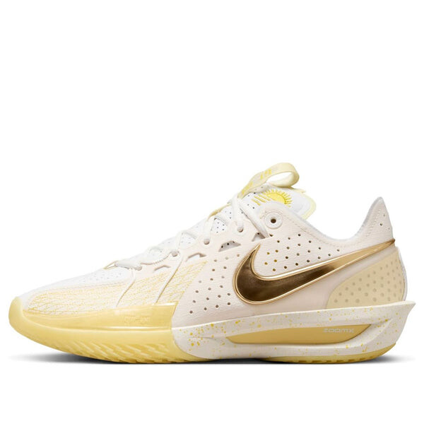 

Кроссовки air zoom gt cut 3 jordan poole pe 'pale ivory metallic gold' Nike, белый