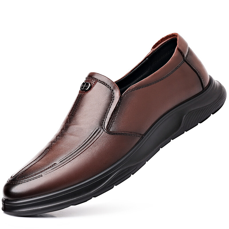Туфли мужские Men"s Casual Men Low-Top Shupate, коричневый — фото 2