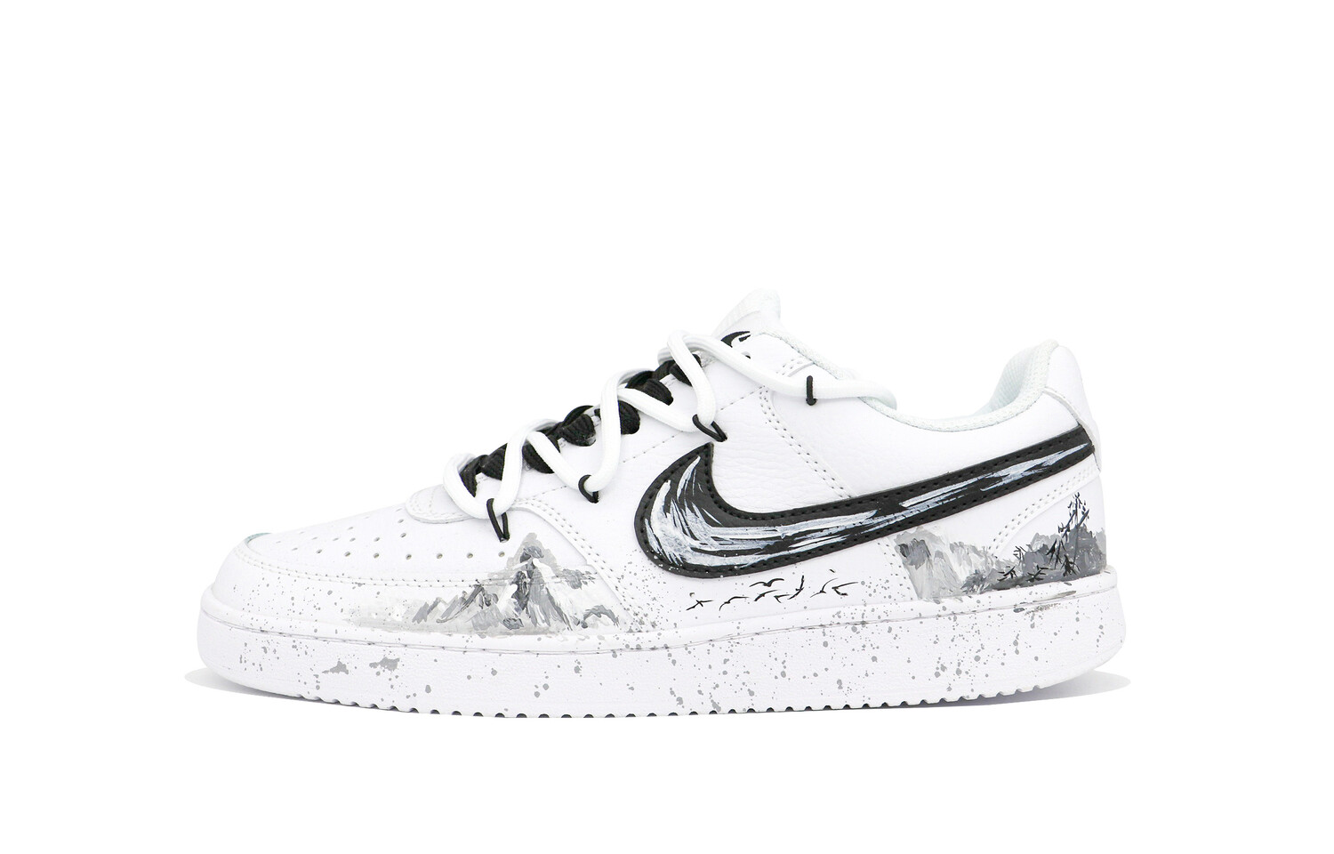 

Мужские кроссовки для скейтбординга Nike Court Vision 1, Black/White/Gray
