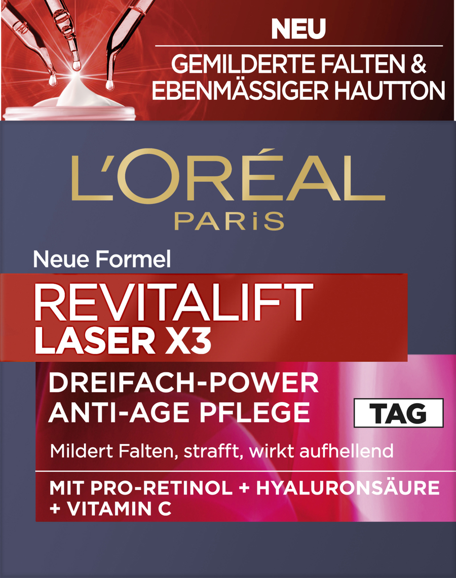 

Дневной крем L’Oréal Paris Revitalift Anti-Age Tagescreme Laser X3 Dreifach-Power