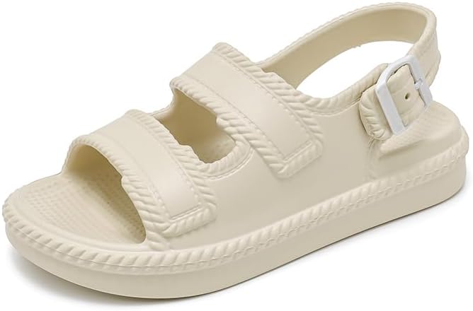 

Женские и мужские сабо XCUT с комфортной платформой и регулируемым ремешком на пятке, бежевый