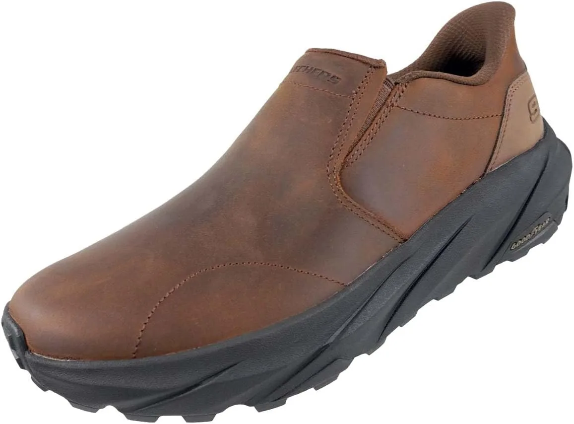 Мужские кроссовки Skechers USA Conner-Rayne Skechers Usa Men'S, темно-коричневый