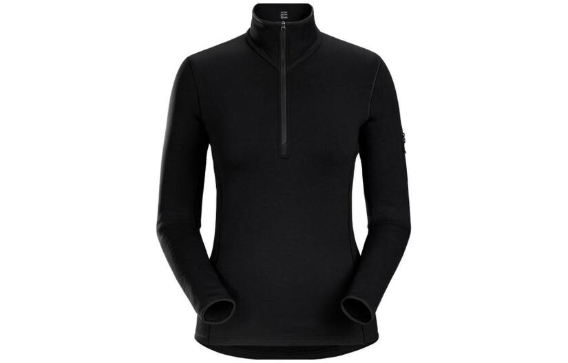 

Толстовка мужская Arcteryx на полумолнии, черный
