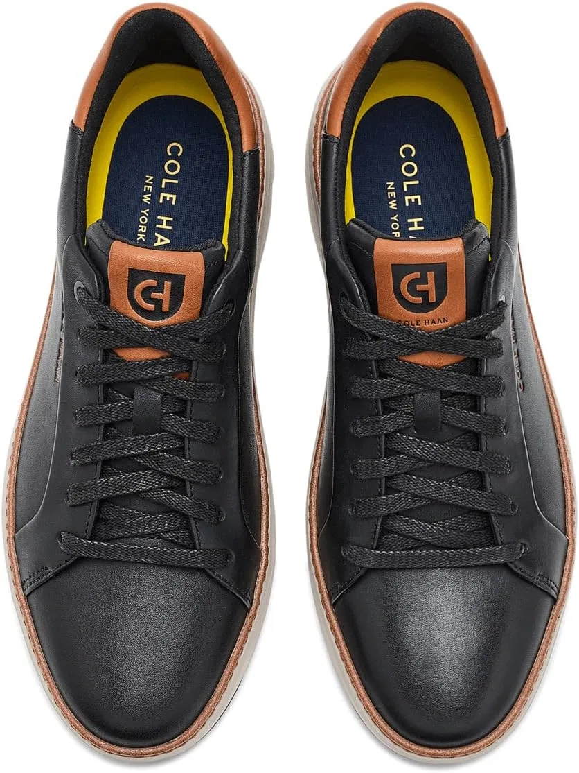 Кроссовки Cole Haan - Grandpro Men's Tennis, Black British Tan Dove — фото 3