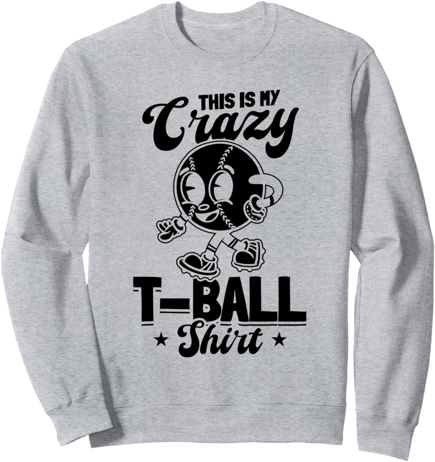 

Это моя сумасшедшая толстовка с изображением игрока в ти-бол. Толстовка Teeball Player Tee-Ball Game, серый