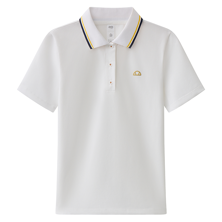 

Ellesse Футболка-поло женская Nebula White с воротником-поло