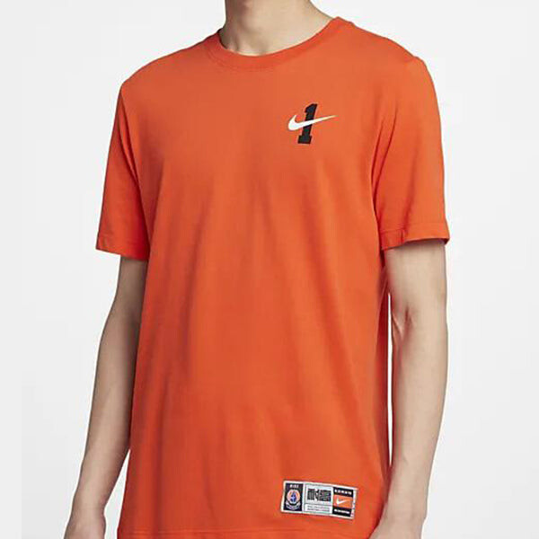 Футболка как hbl generic df graphic sports tee мужские Nike, оранжевый — фото 3