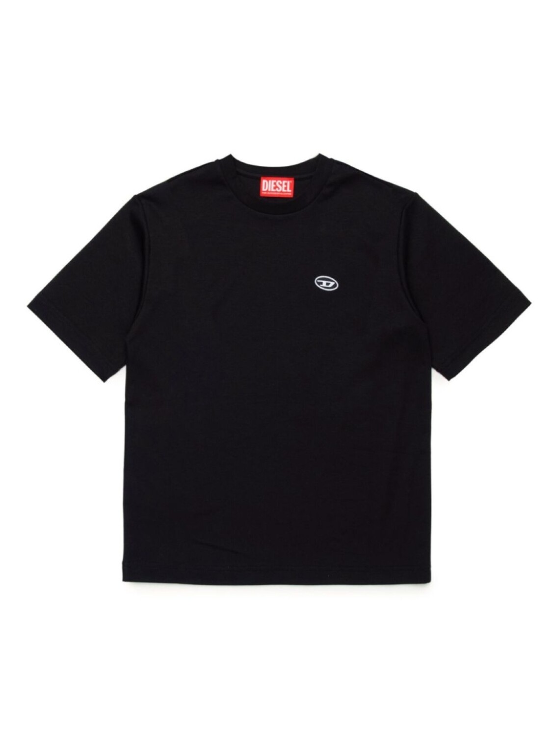 

Diesel Kids футболка с логотипом, черный