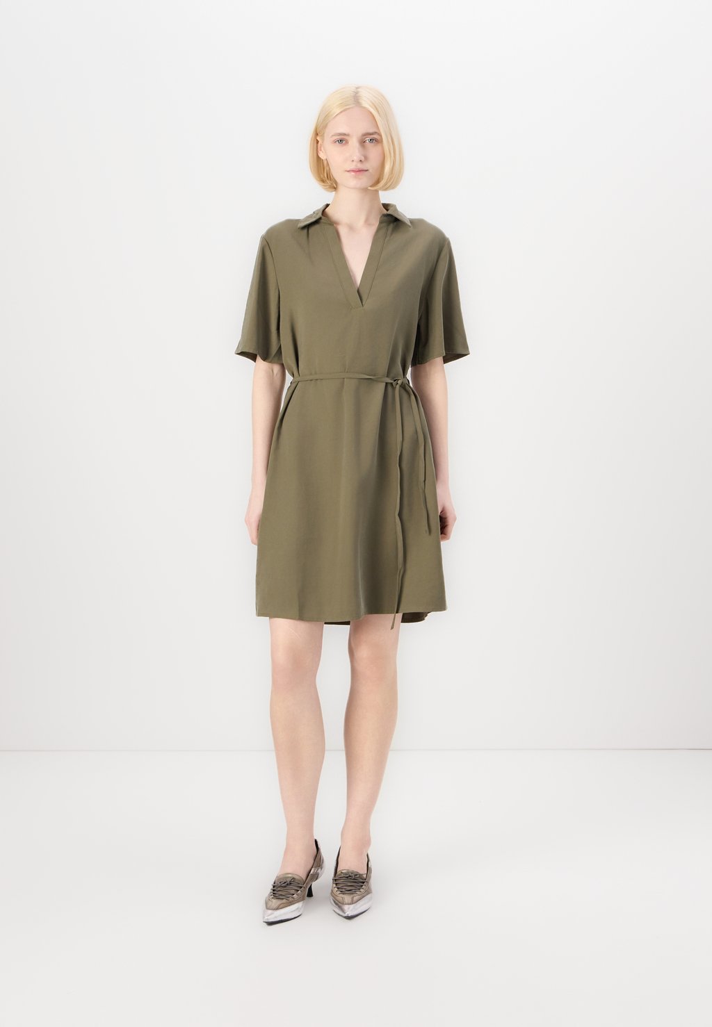 

Платье-рубашка JDYOLLI MIDI DRESS JDY, хаки