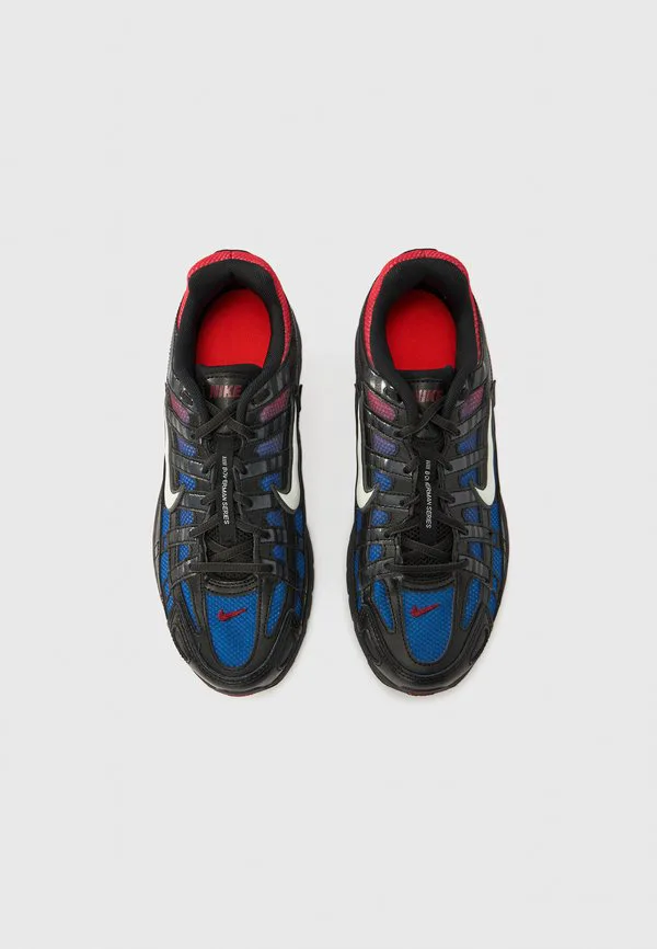 Кроссовки унисекс p 6000 fade Nike Sportswear, Black/Off White/Bright Crimson/Game Royal — фото 4