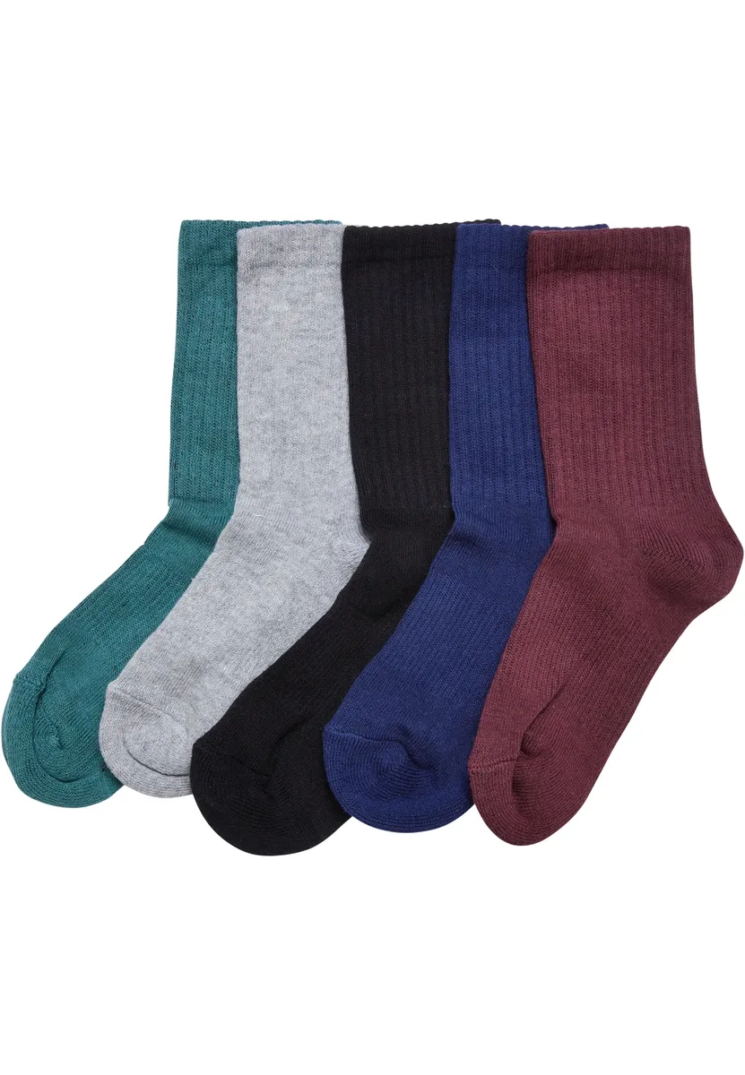 

Базовые носки URBAN CLASSICS " Urban Classics Unisex Sport Socks Kids 5-Pack" (1 пара), цвет Wintercolor