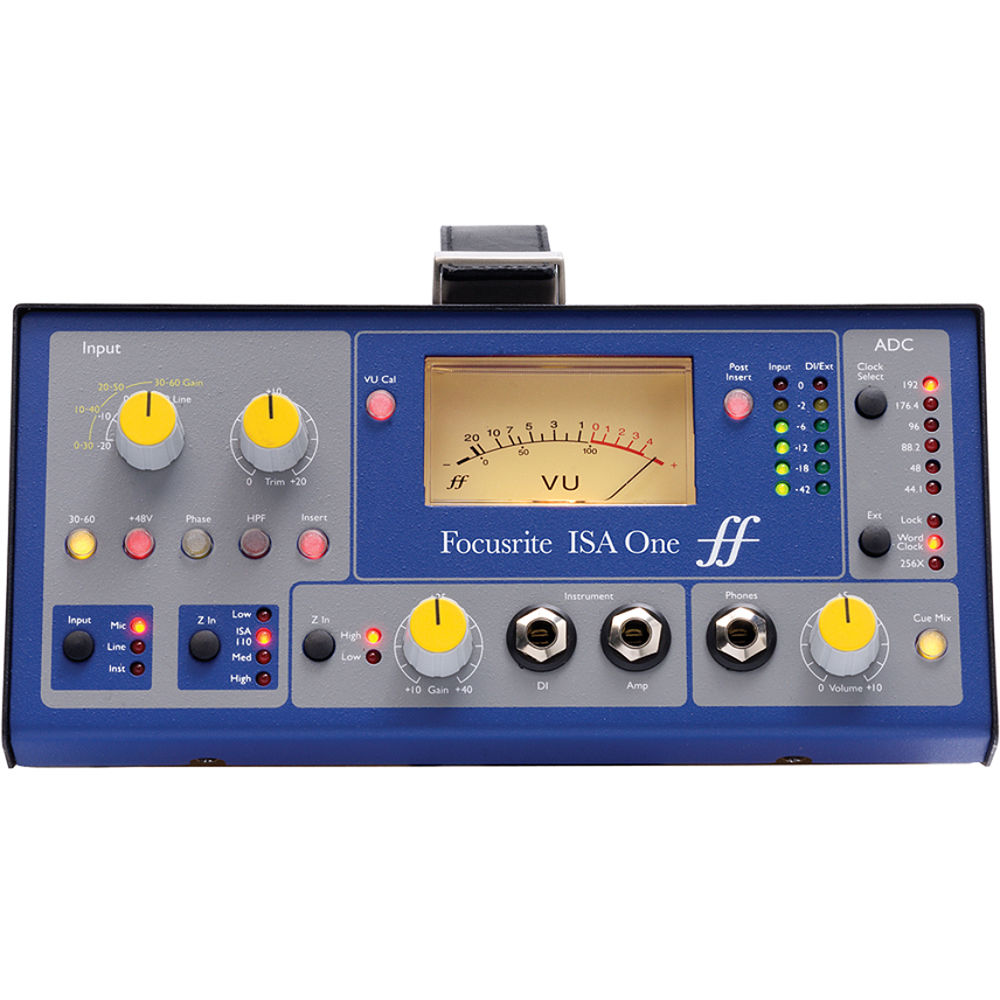

Микрофонный предусилитель Focusrite ISA One Portable Desktop Microphone Preamp ISA-ONE