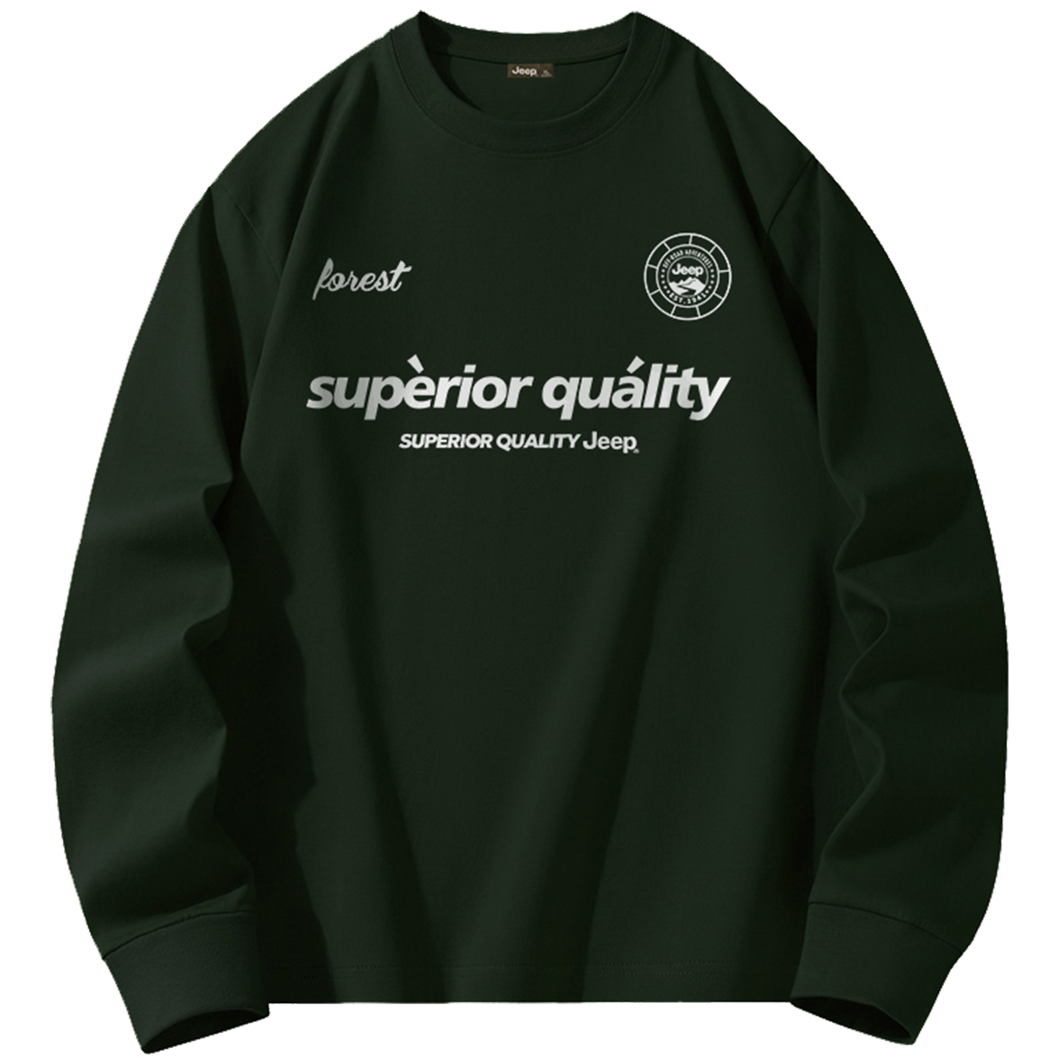 

Футболка Unisex Crew Neck Jeep, army зеленый