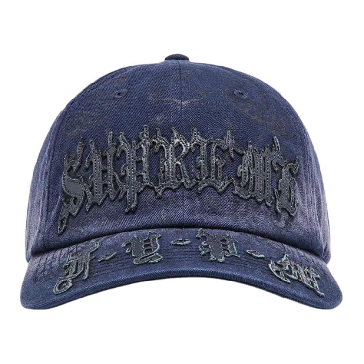 

Supreme Кожаная аппликация из шести панелей, Marine Blue